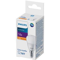 Светодиодная лампа Philips Ecohome LED Lustre, 5W, 2700K, E14 (929002969637)