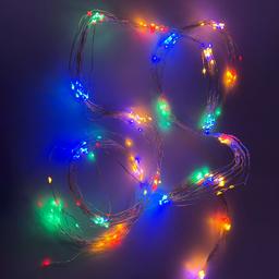 Електрогірлянда Novogod'ko Кінський хвіст 220 LED 2.2 м різнокольорове статичне світло (974227)