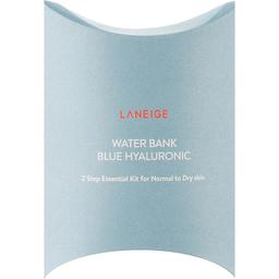 Набір мініатюр для шкіри Laneige Water Bank Blue Hyaluronic 2 Step Essential Kit for Normal to Dry Skin, 2 шт.