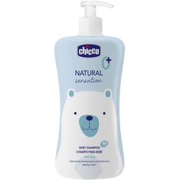 Шампунь Chicco Natural Sensation Baby Shampoo Без сліз з алое та олією солодкого мигдалю 500 мл (11531.00)