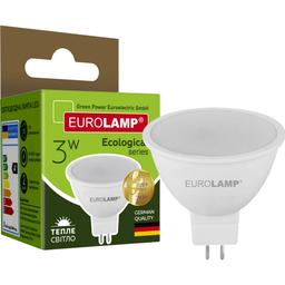 Світлодіодна лампа Eurolamp LED Ecological Series, SMD, MR16, 3W, GU5.3, 3000K (LED-SMD-03533(P))