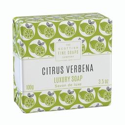 Твердое мыло Scottish Fine Soaps Citrus Verbena Luxury Soap Bar Лимонная вербена, 100 г (120078)