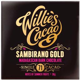 Шоколад черный Willie's Cacao Sambirano Gold 71% 50 г