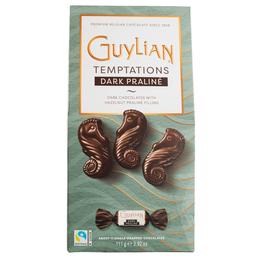 Шоколадні цукерки Guylian Морські Коники з темним шоколадом та праліне, 111 г