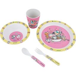 Набор посуды Kite tokidoki 5 предметов розовый (TK22-313)