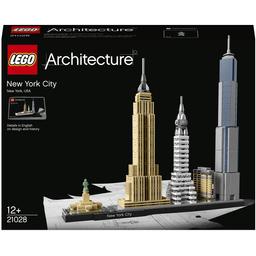 Конструктор LEGO Architecture Архітектура Нью-Йорка, 598 деталей (21028)