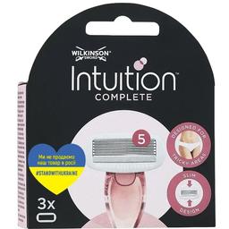 Змінні картриджі для гоління Wilkinson Sword Intuition Complete 5, 3 шт.