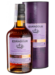 Віскі Edradour Bordeaux Cask Finish Single Malt Scotch Whisky, 55,7%, у тубусі, 0,7 л