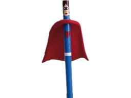 Олівець з гумкою Apli Kids Супергерої, в асортименті, 1 шт. (16670)