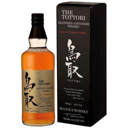 Виски The Tottori Bourbon Barrel Blended Japanese Whisky, в подарочной упаковке, 43%, 0,7 л