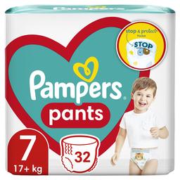 Подгузники-трусики Pampers Pants 7 (17+ кг), 32 шт.