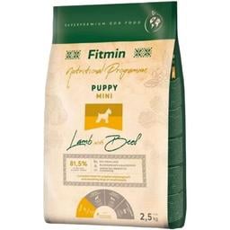 Сухий корм для цуценят Fitmin dog mini puppy lamb & beef 2.5 кг