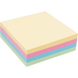 Блок бумаги с клейким слоем Axent Delta 75x75 мм 250 листов пастельные цвета (D3350)