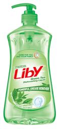 Антибактеріальний засіб LIBY для миття посуду, фруктів і овочів, Зелений чай 1,05 л (700589)
