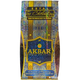 Чай крупнолистовий Akbar Orient Mystery Royal Celebrations чайна суміш з додаванням квіткових пелюсток 100 г