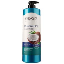 Шампунь для ухода за сухими волосами Kerasys Coconut Oil Shampoo For Dry Hair с кокосовым маслом, 1000 мл