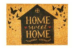 Придверный коврик IzziHome Peppina Kapi Home Sweet Home, 60х40 см, оранжевый (2200000553560)