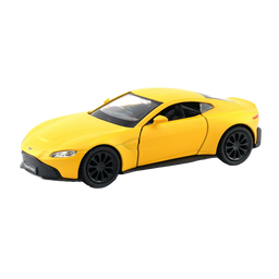 Машинка Uni-fortune Aston Martin Vantage 2018, 1:36, матовый желтый (554044M(A))