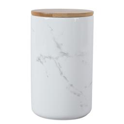 Банка Limited Edition Marble, кераміка, 560 мл, білий (202C-007-A4)