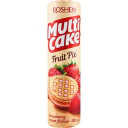 Печиво Roshen Multicake Fruit Pie полуниця-крем 180 г (924971)