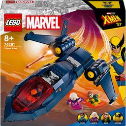 Конструктор LEGO Super Heroes Marvel X-Jet Людей Ікс 359 деталі (76281)