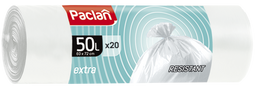 Пакеты для мусора Paclan Extra, 50 л, 20 шт.