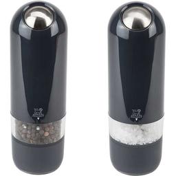 Набор электрических мельниц Peugeot Alaska для соли и перца, 17 см, темно-серый (2/28503)