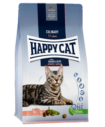 Сухой корм для взрослых кошек Happy Cat Culinary Atlantik Lachs, со вкусом атлантического лосося, 1,3 кг (70553)
