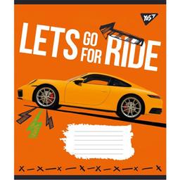 Набір зошитів Yes Lets go for ride, в лінію, 18 аркушів, 25 шт. (766610)
