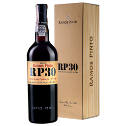 Вино Ramos Pinto Tawny 30 Year Old Porto, червоне, солодке, подарункова упаковка, 19,5%, 0,75 л