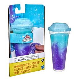 Баночка с массой для лепки Hasbro PD Crystal Crunch Icy Blue Purple (F4701_F5163)