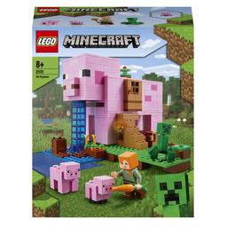 Конструктор LEGO Minecraft Будинок-свиня, 490 деталей (21170)