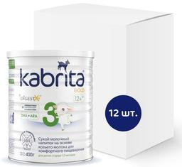 Сухий молочний напій на основі козячого молока Kabrita 3 Gold, 4,8 кг (6 шт. по 800 г)