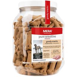 Ласощі для чутливих собак Mera Good snacks pure sensitive Truthahn & Reis, індичка та рис, 600 г
