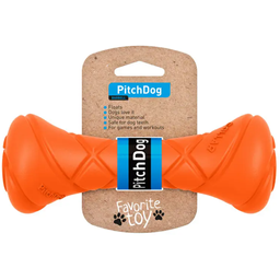 Игровая гантель для апортировки PitchDog, 19х7 см, оранжевый (62394)