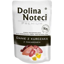 Вологий корм для собак Dolina Noteci Premium Danie, курка з локшиною, 300 гр