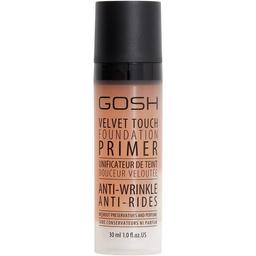Основа под макияж Gosh Velvet Touch Foundation Primer Anti-Wrinkle с антивозрастным эффектом, 30 мл