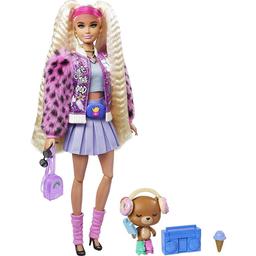 Лялька Barbie Екстра з двома білими хвостиками (GYJ77)
