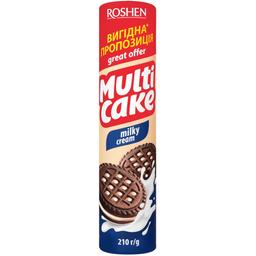 Печенье Roshen Multicake с молочно-кремовой начинкой 210 г (806917)