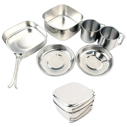 Набор посуды Supretto для походов, 6 предметов (7558)