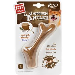 Игрушка для собак GiGwi Wooden Antler, рог, S, 14х2 см (2340)