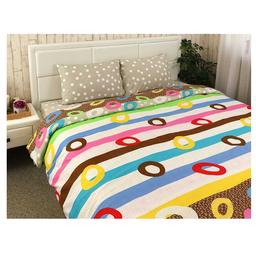 Комплект постельного белья Руно Краски Остра, двуспальный, микрофайбер, разноцветный (655.52Барви Остра)