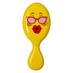 Щетка для волос детская Titania Smiley, желтый (1330 KIDS BOX роз очки)