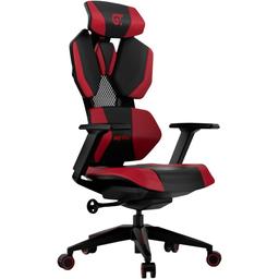 Геймерське крісло GT Racer чорне з червоним (X-6001 Battle Black/Red)