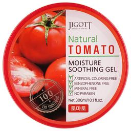Зволожуючий гель для обличчя Jigott Natural Tomato Moisture Soothing Gel з екстрактом томату, 300 мл