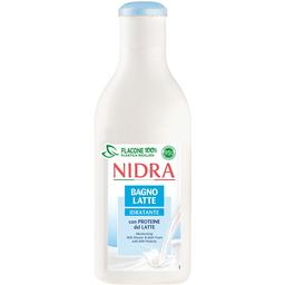 Пена для ванны и душа Nidra Bagnolatte Idratante увлажняющая с молочными протеинами 750 мл