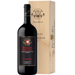 Вино Tenuta il Poggione Brunello di Montalcino, в ящике, красное, сухое, 14,5%, 1,5 л