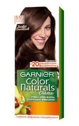 Краска для волос Garnier Color Naturals, тон 5.12 (Морозный шоколад), 110 мл (C6411100)
