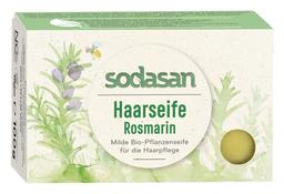 Органічне мило-шампунь Sodasan Розмарин для росту і зміцнення волосся, 100 г