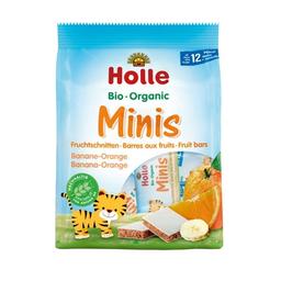 Фруктовые батончики мини Holle Банан-апельсин, органическое, 100 г (8 шт. по 12,5 г) (90417)
